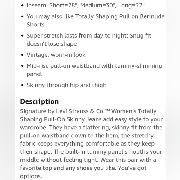 Signature by Levis Strauss Modern Contouring Stretch Jegging Pants Burgundy - Picture 12 of 16